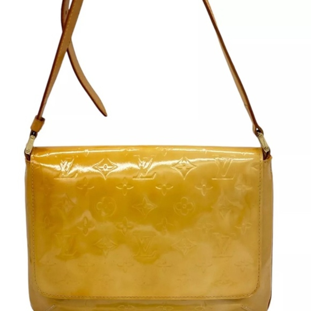 Louis Vuitton THOMPSON STREET VERNIS YELLOW IN EXCELLENT CONDITION